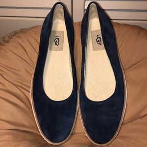 UGG Navy Kammi Flats- Never Been Worn